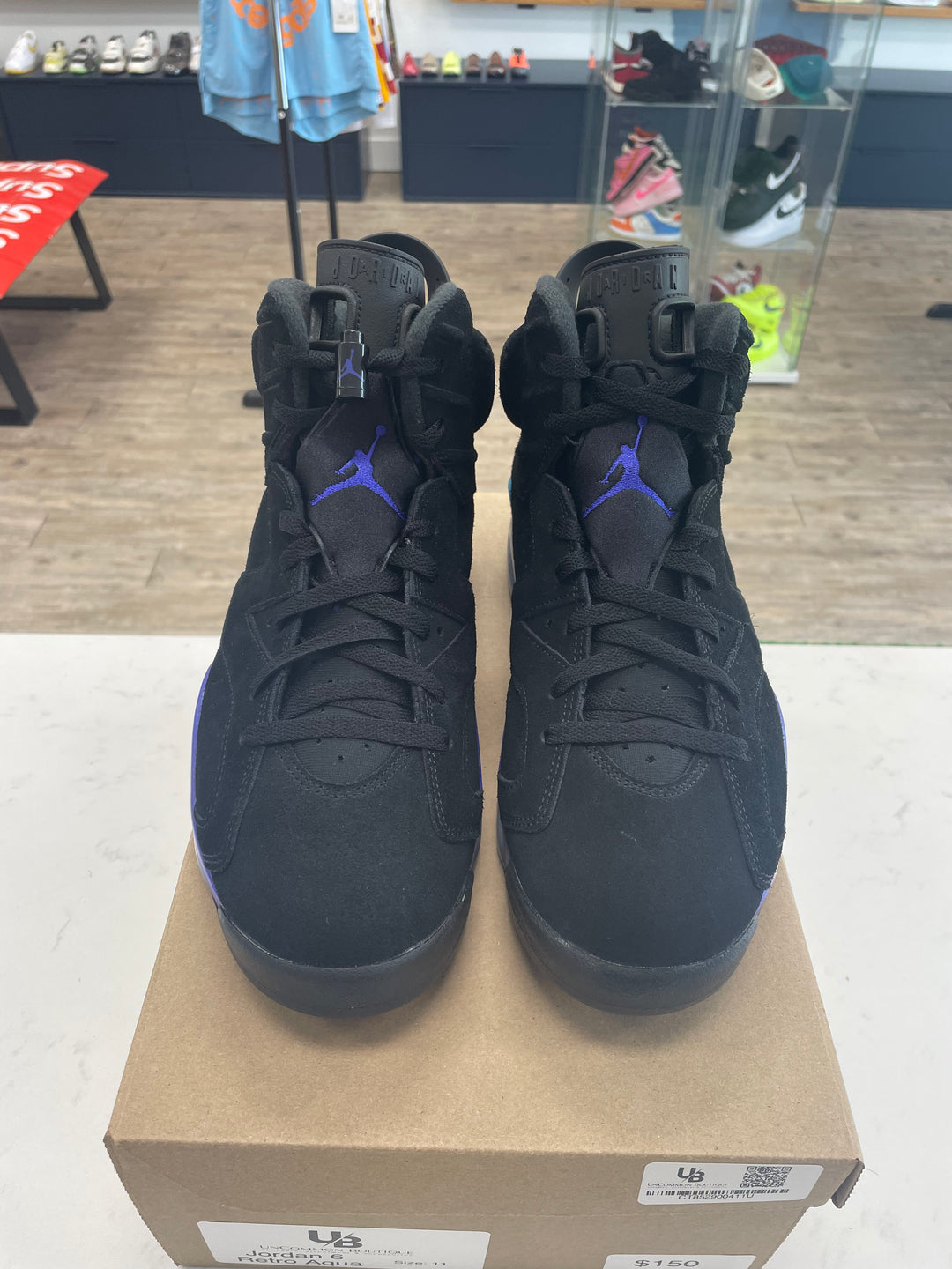 Jordan 6 Retro Aqua - Worn