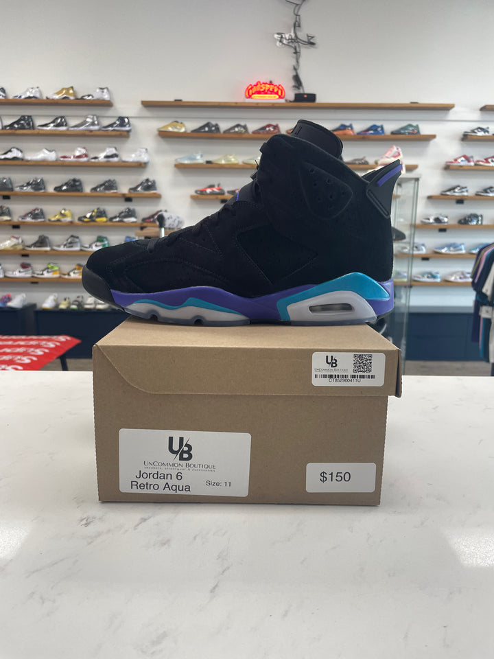 Jordan 6 Retro Aqua - Worn