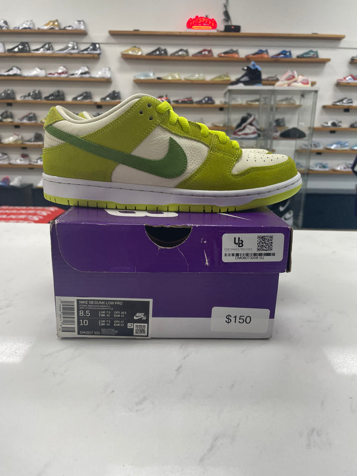 Nike SB Dunk Low Green Apple - Worn