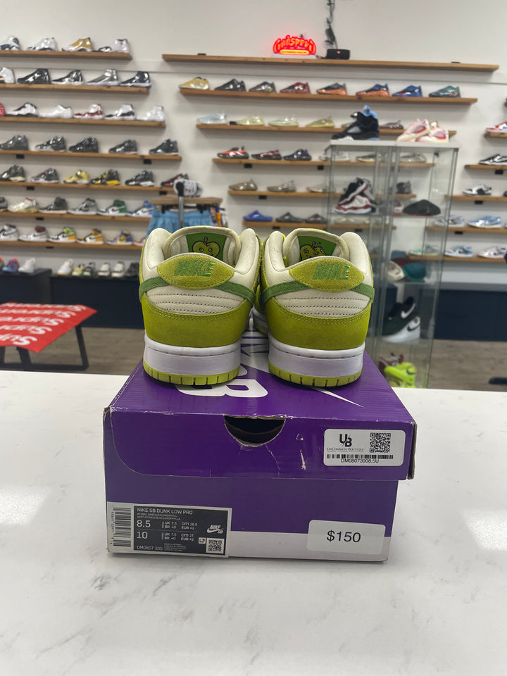 Nike SB Dunk Low Green Apple - Worn