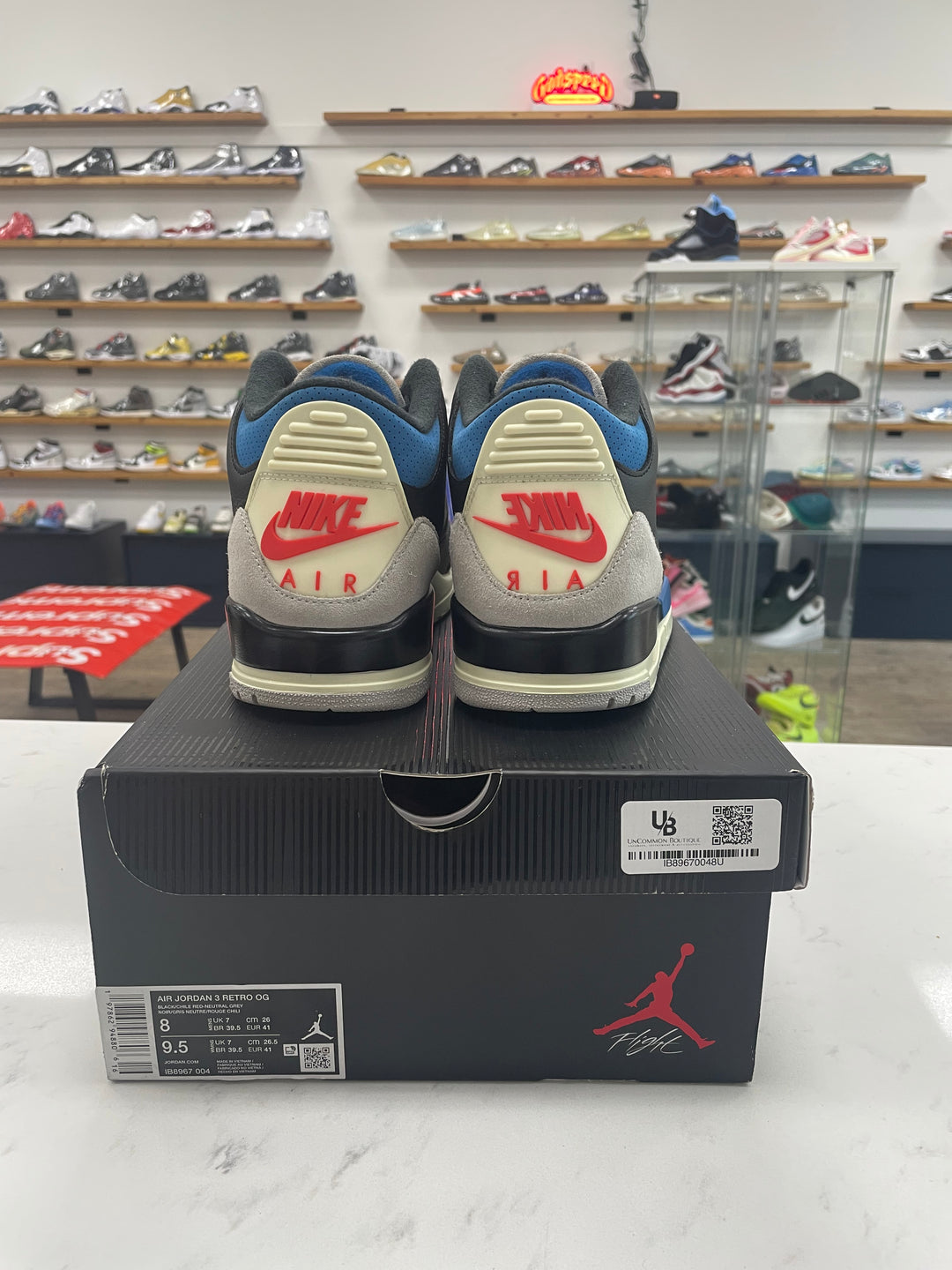 Jordan 3 Retro OG Rare Air - Worn