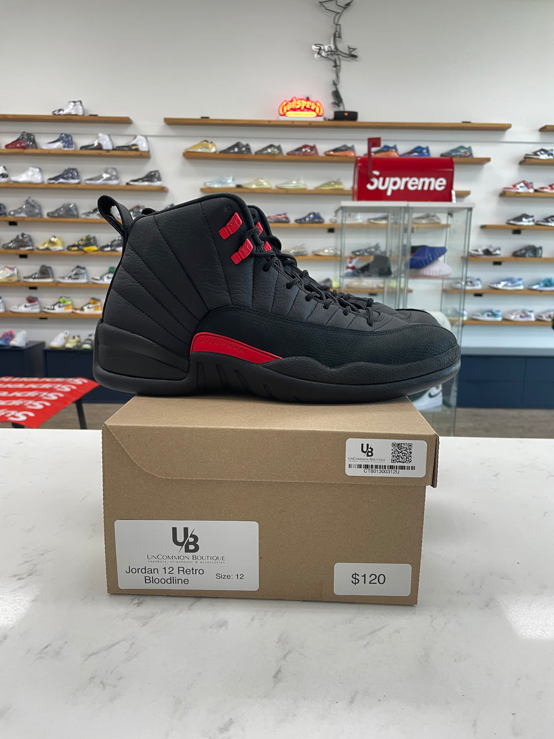 Jordan 12 Retro Bloodline - Worn