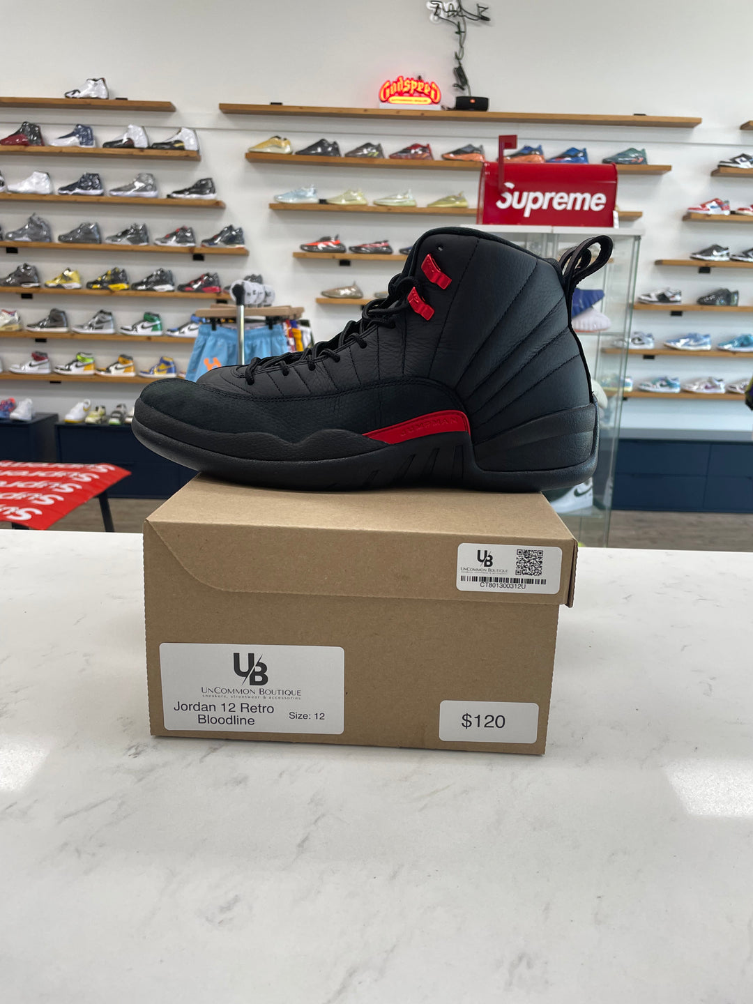 Jordan 12 Retro Bloodline - Worn