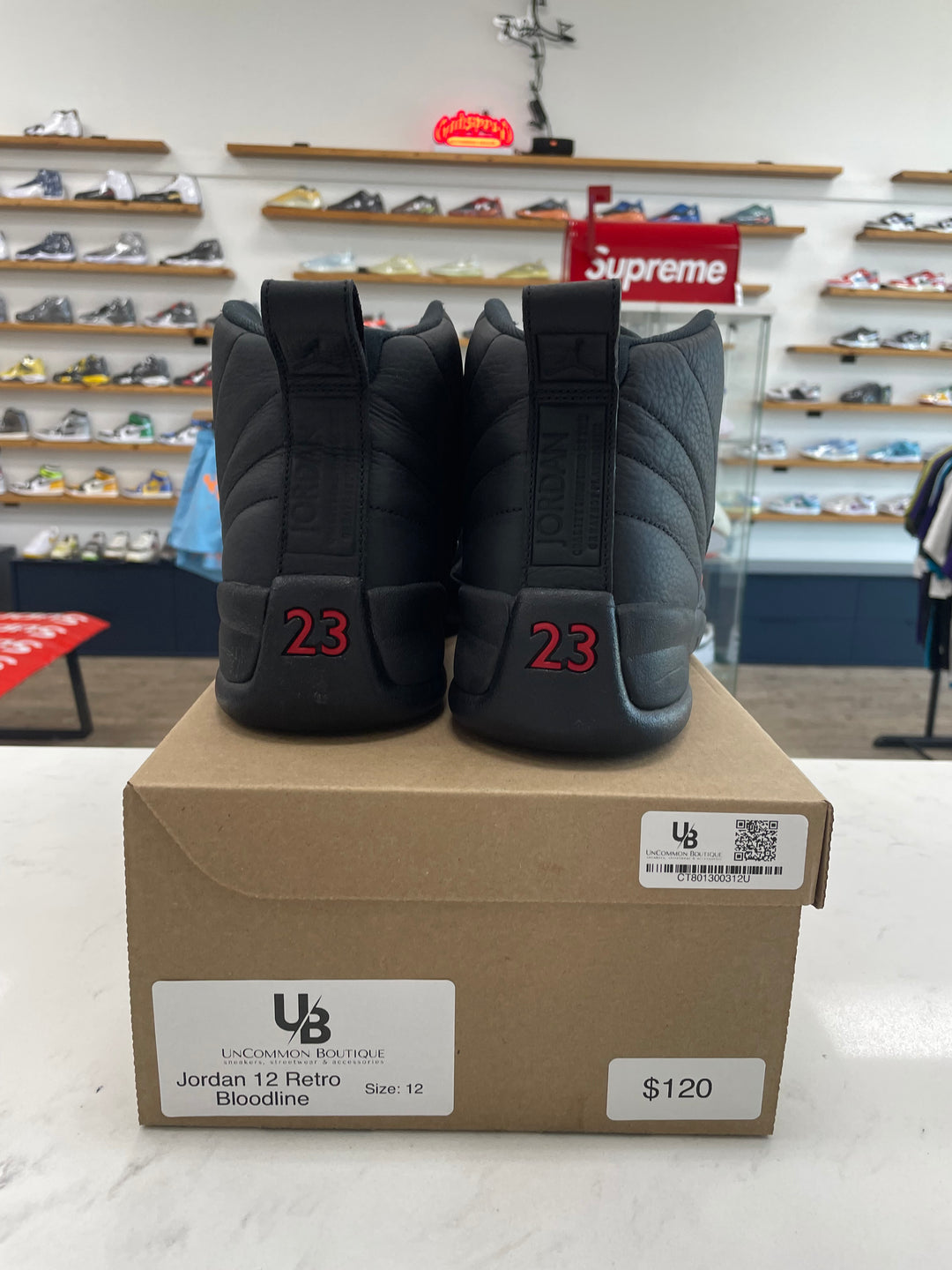 Jordan 12 Retro Bloodline - Worn
