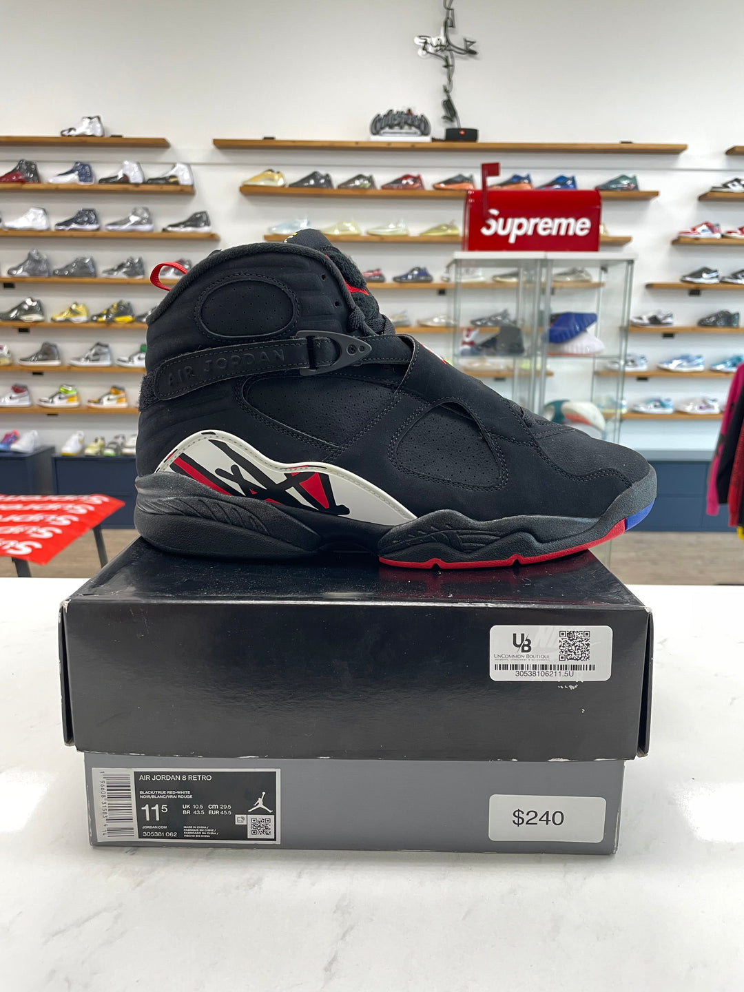 Jordan 8 Retro Playoffs (2023) - Worn