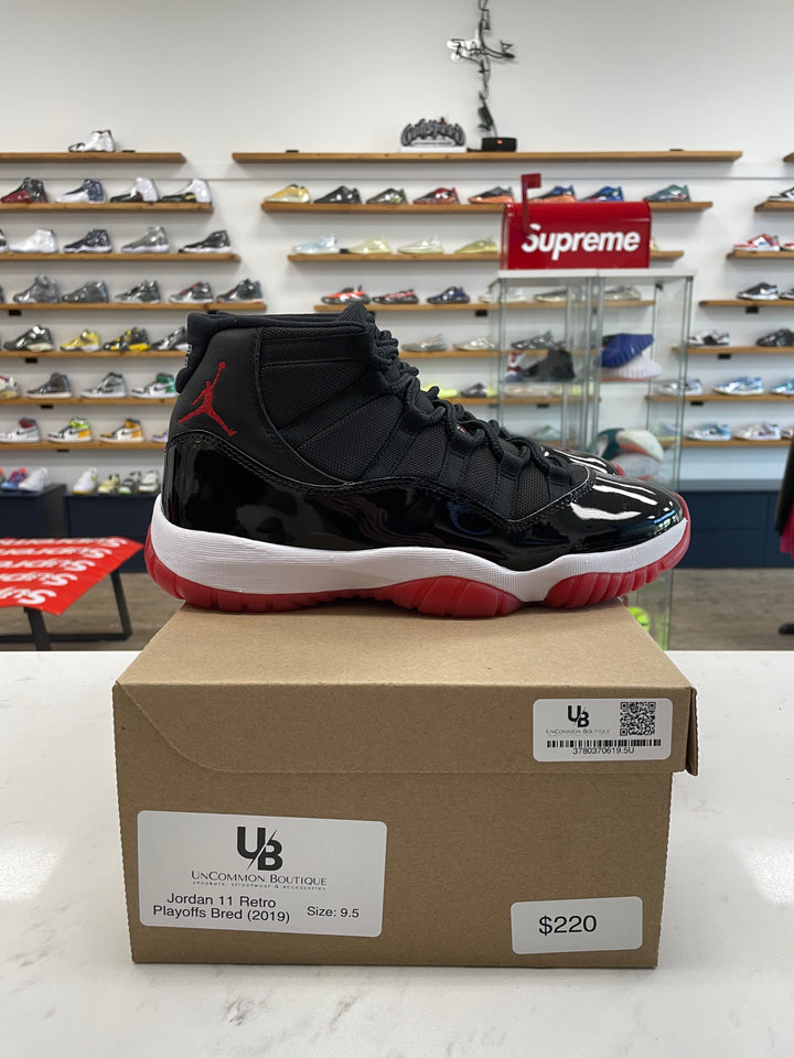 Jordan 11 Retro Playoffs Bred (2019) - Worn