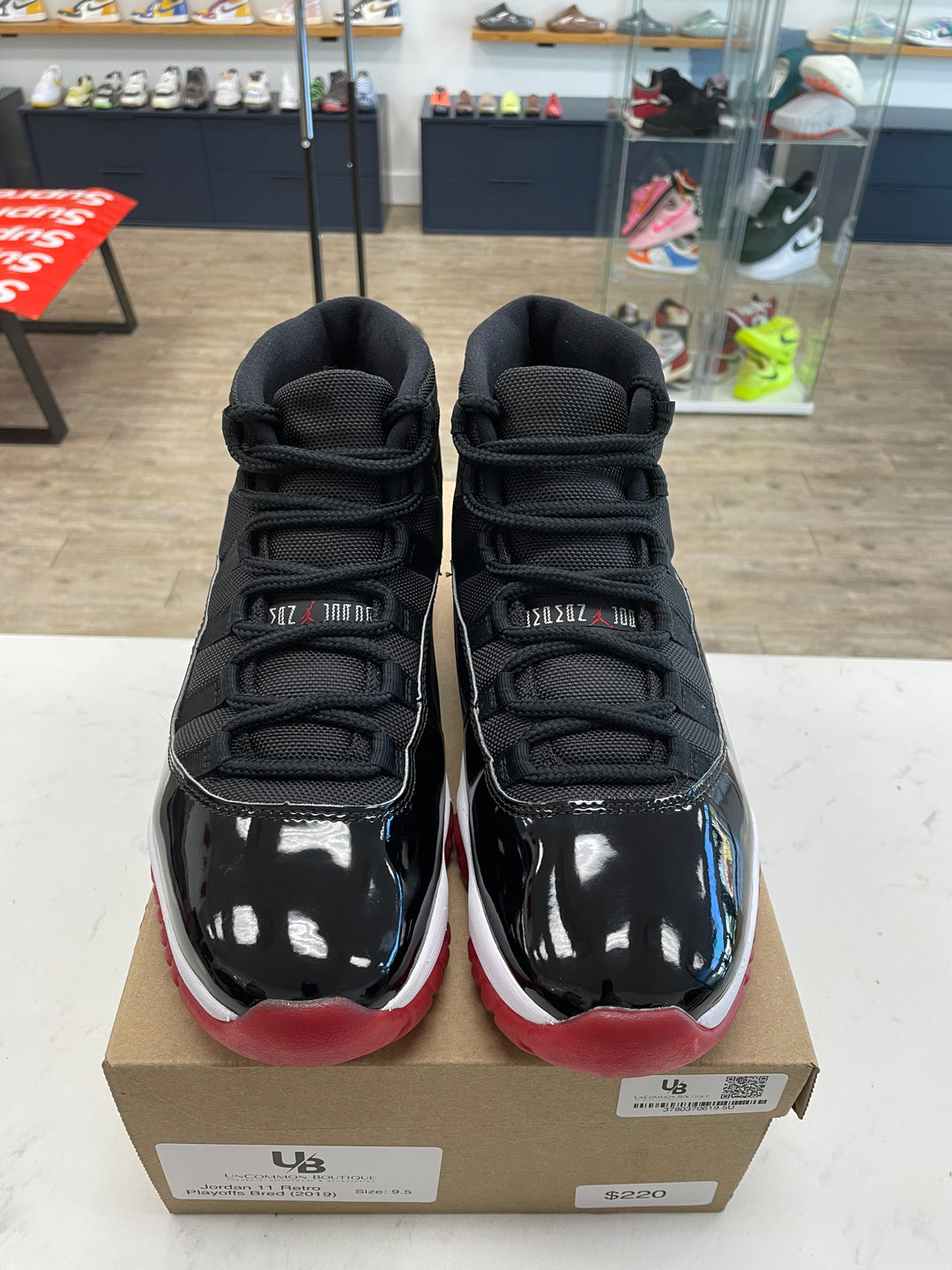 Jordan 11 Retro Playoffs Bred (2019) - Worn