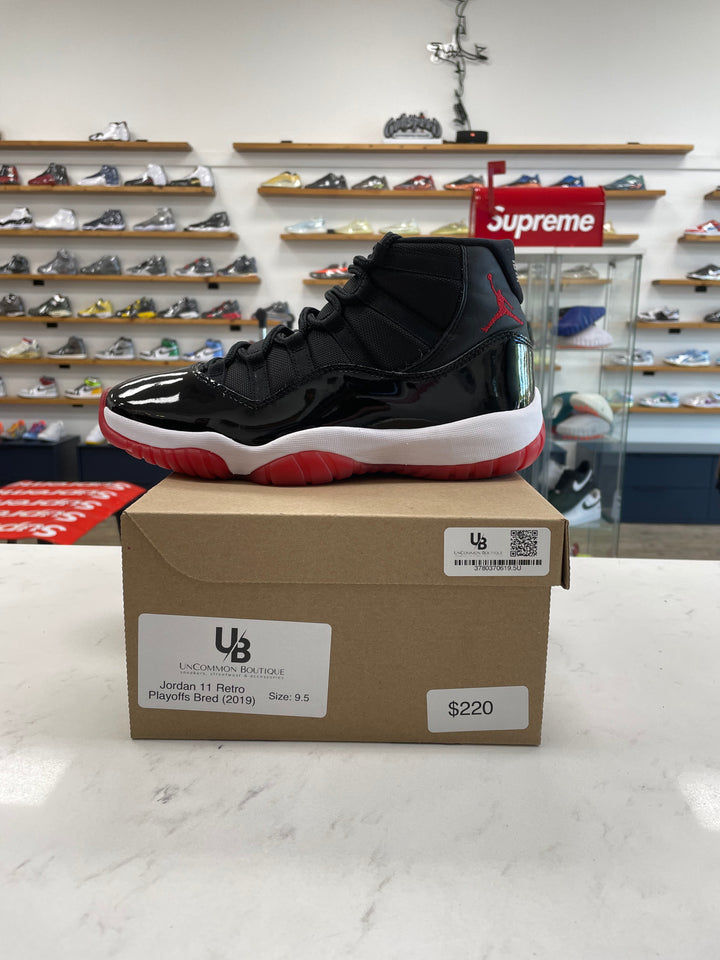 Jordan 11 Retro Playoffs Bred (2019) - Worn