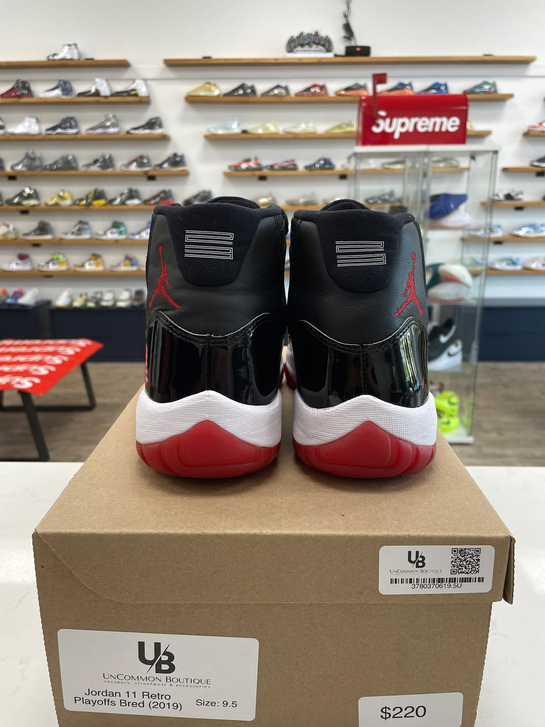 Jordan 11 Retro Playoffs Bred (2019) - Worn
