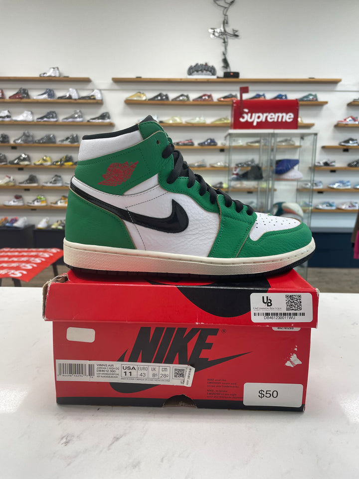 Jordan 1 Retro High Lucky Green (Women's) - Worn