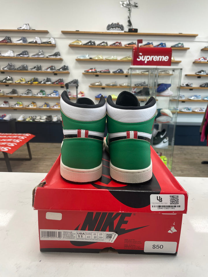 Jordan 1 Retro High Lucky Green (Women's) - Worn