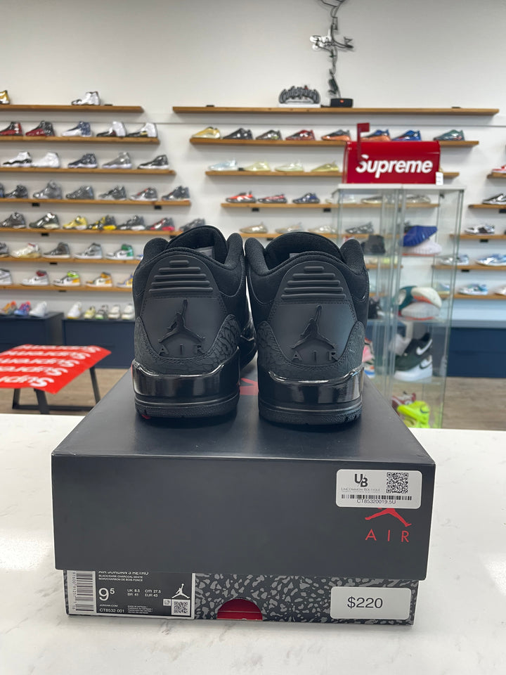 Jordan 3 Retro Black Cat (2025) - Worn