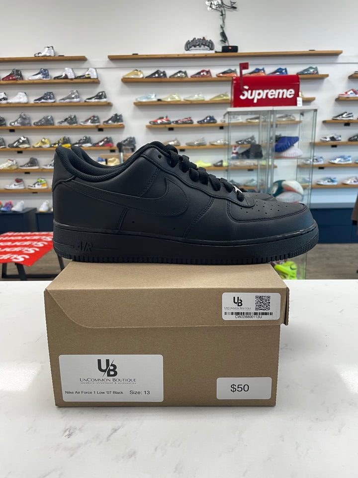 Nike Air Force 1 Low '07 Black - Worn