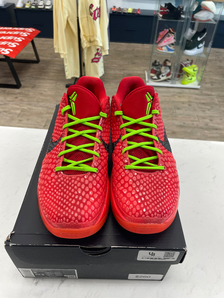 Nike Kobe 6 Protro Reverse Grinch - Worn