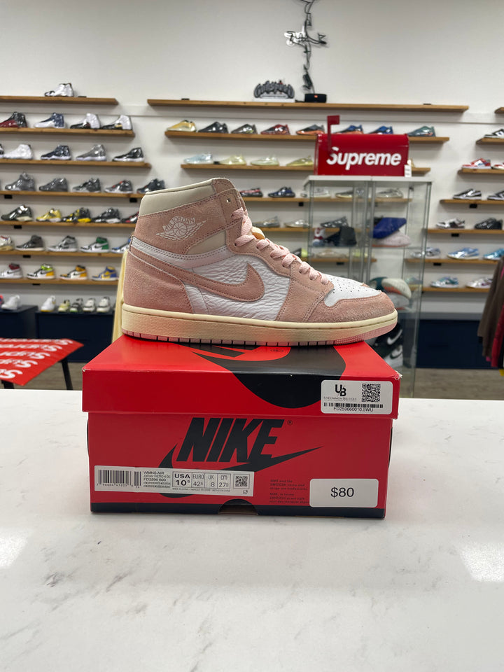 Jordan 1 Retro High OG Washed Pink (Women's) - Worn