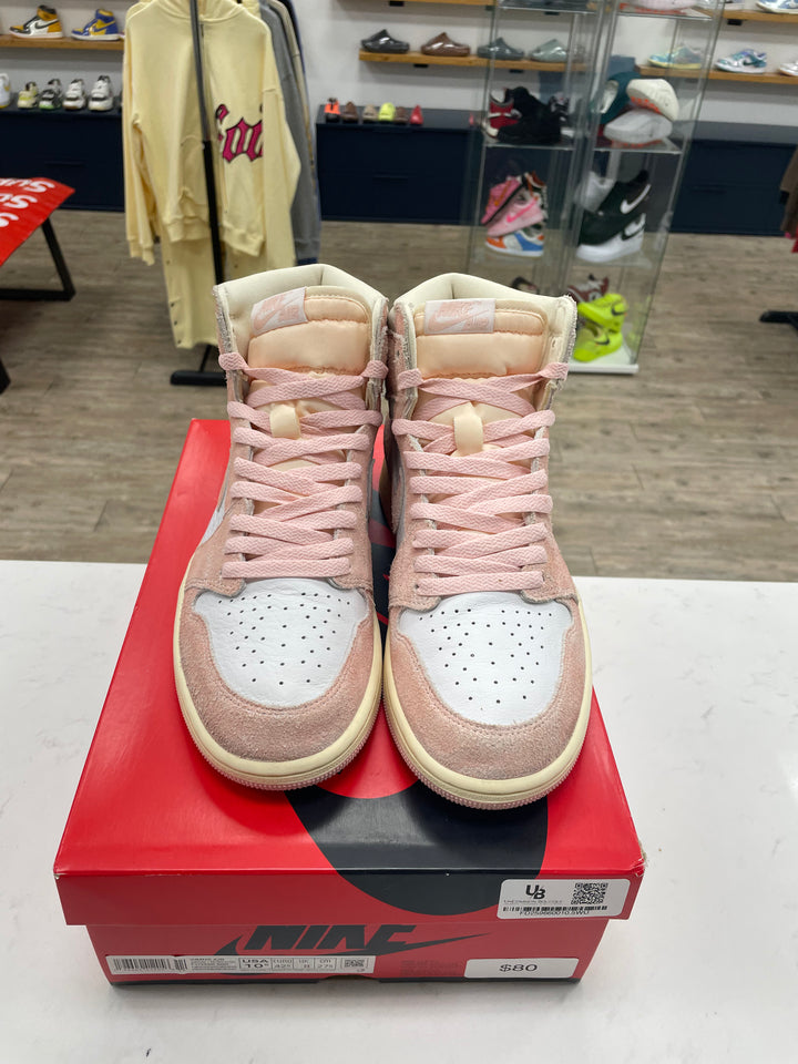 Jordan 1 Retro High OG Washed Pink (Women's) - Worn