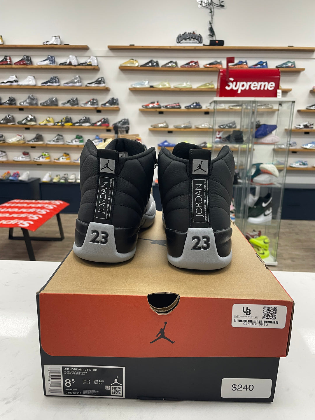 Jordan 12 Retro Barons - Worn