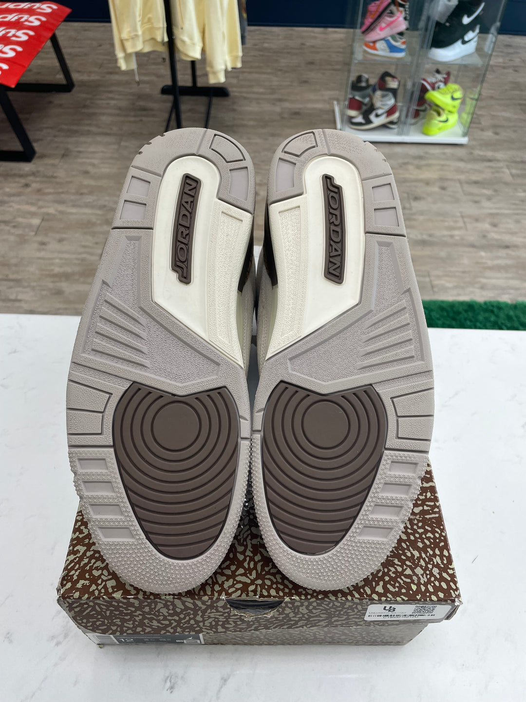 Jordan 3 Retro Palomino - Worn