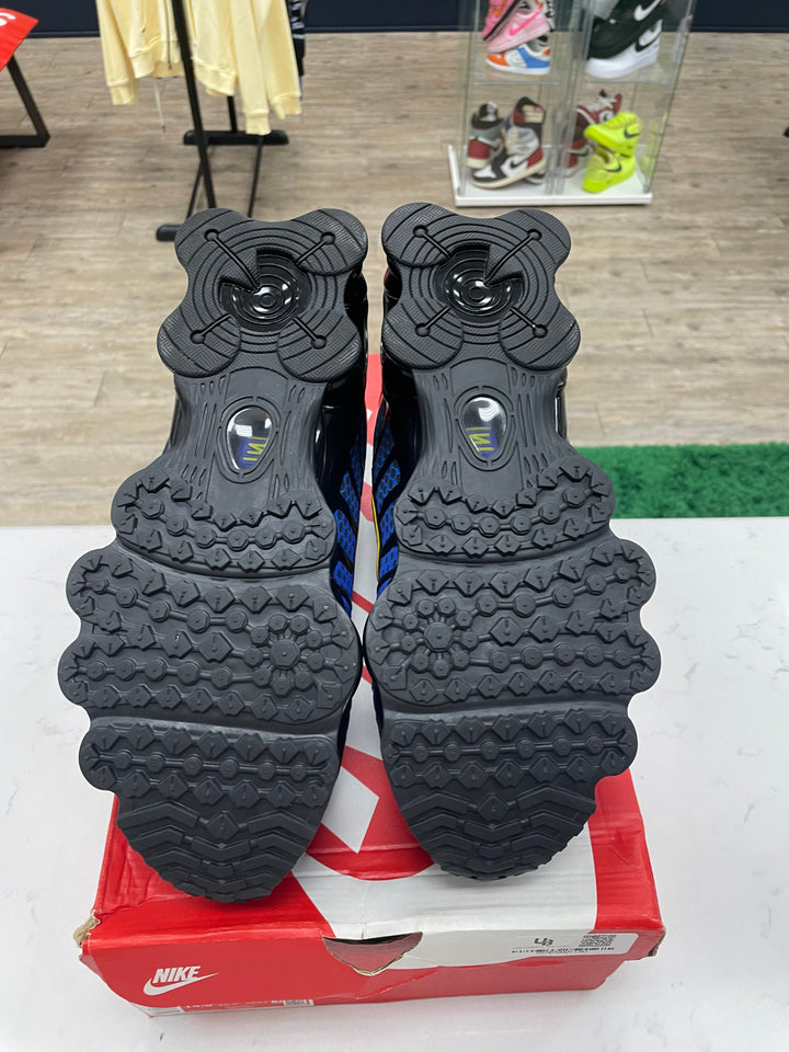 Nike Shox TL Black Lyon Blue Varsity Maize - Worn