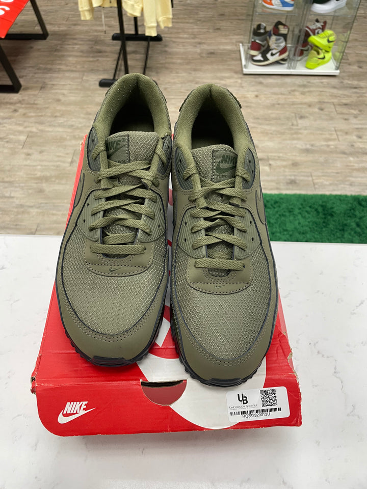 Nike Air Max 90 Reflective Swoosh Medium Olive - Worn