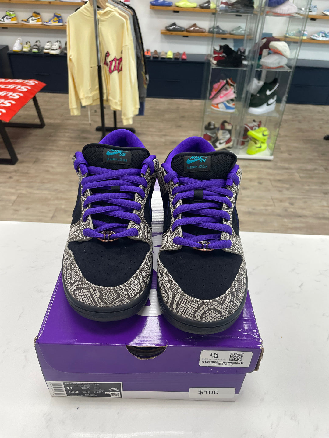 Nike SB Dunk Low Dashawn Jordan Copperhead - Worn