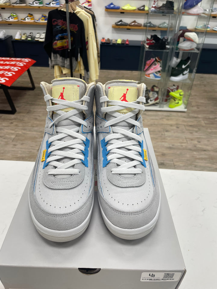 Jordan 2 Retro SP Union Grey Fog - Worn