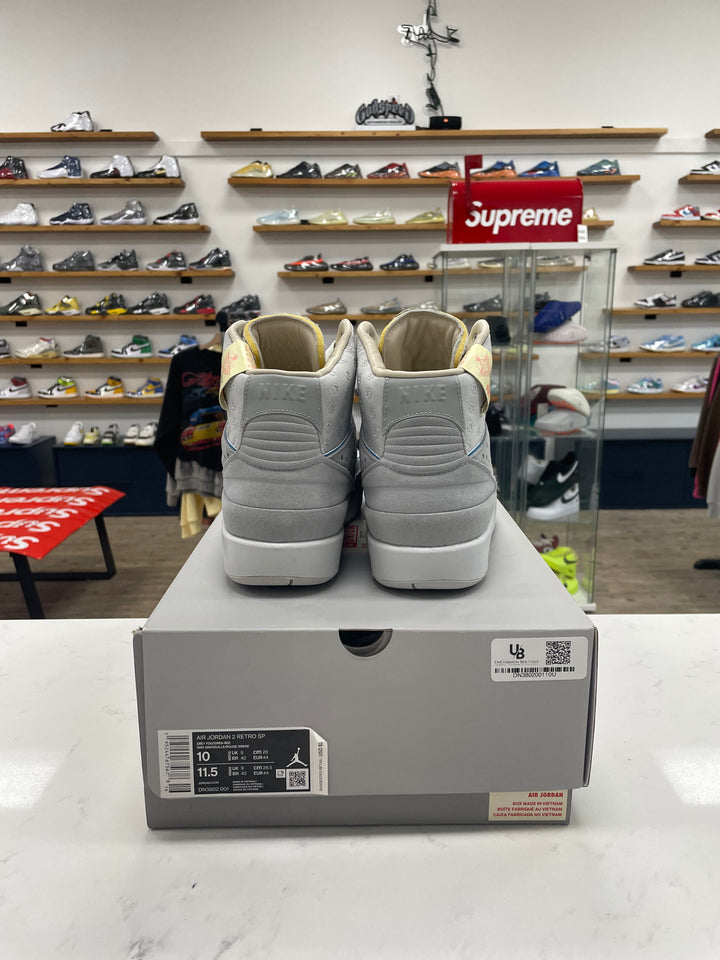 Jordan 2 Retro SP Union Grey Fog - Worn