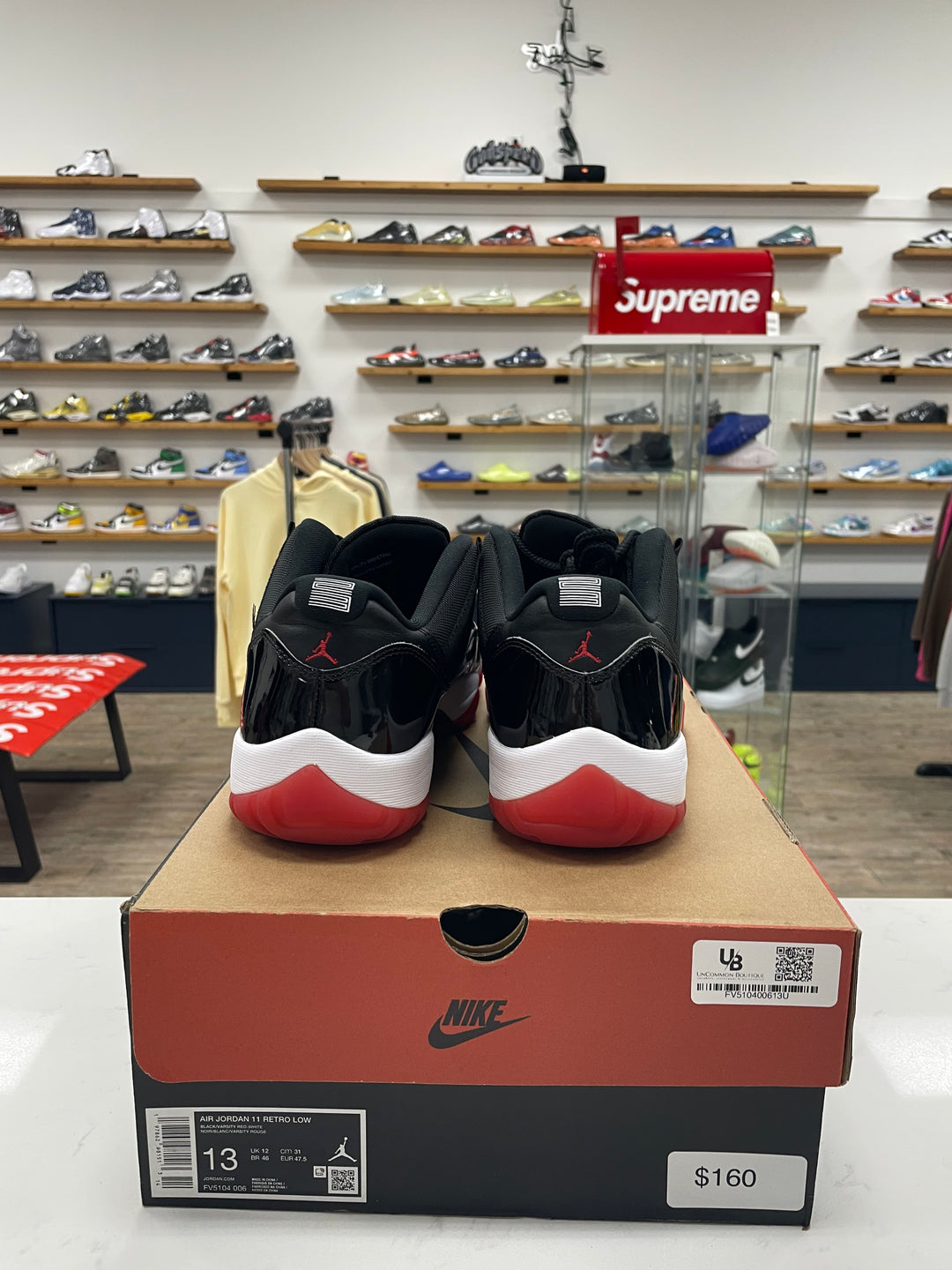 Jordan 11 Retro Low Bred (2025) - Worn
