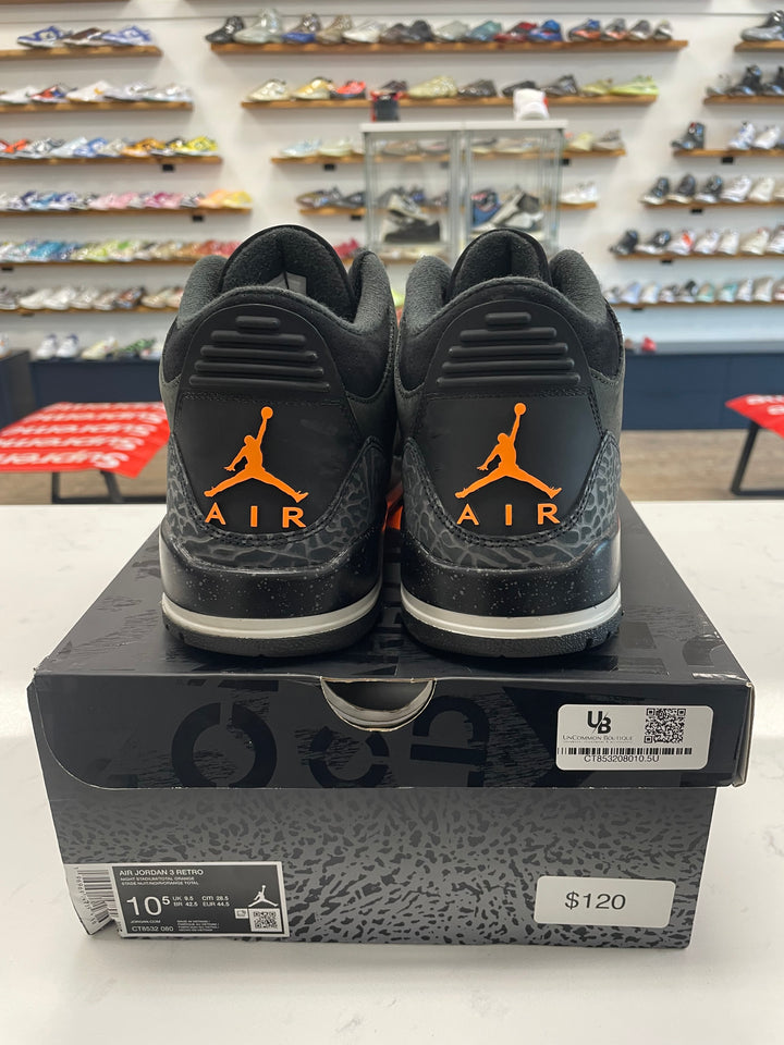 Jordan 3 Retro Fear Pack (2023)- Worn