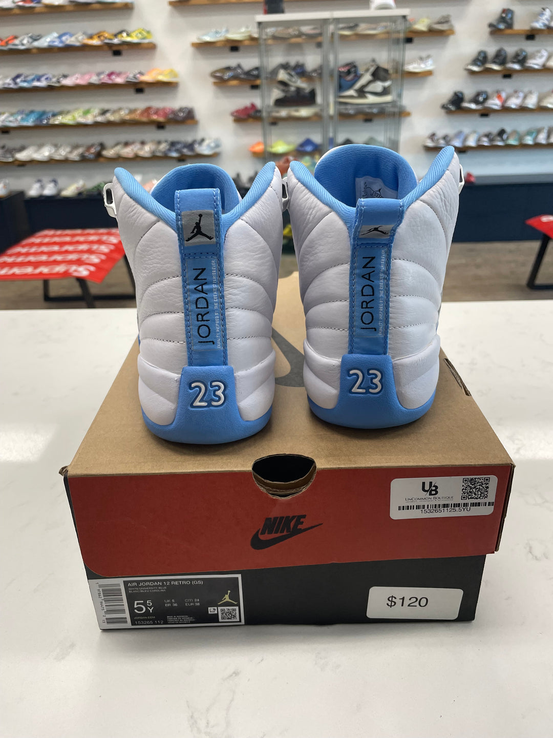 Jordan 12 Retro Melo (GS)- Worn