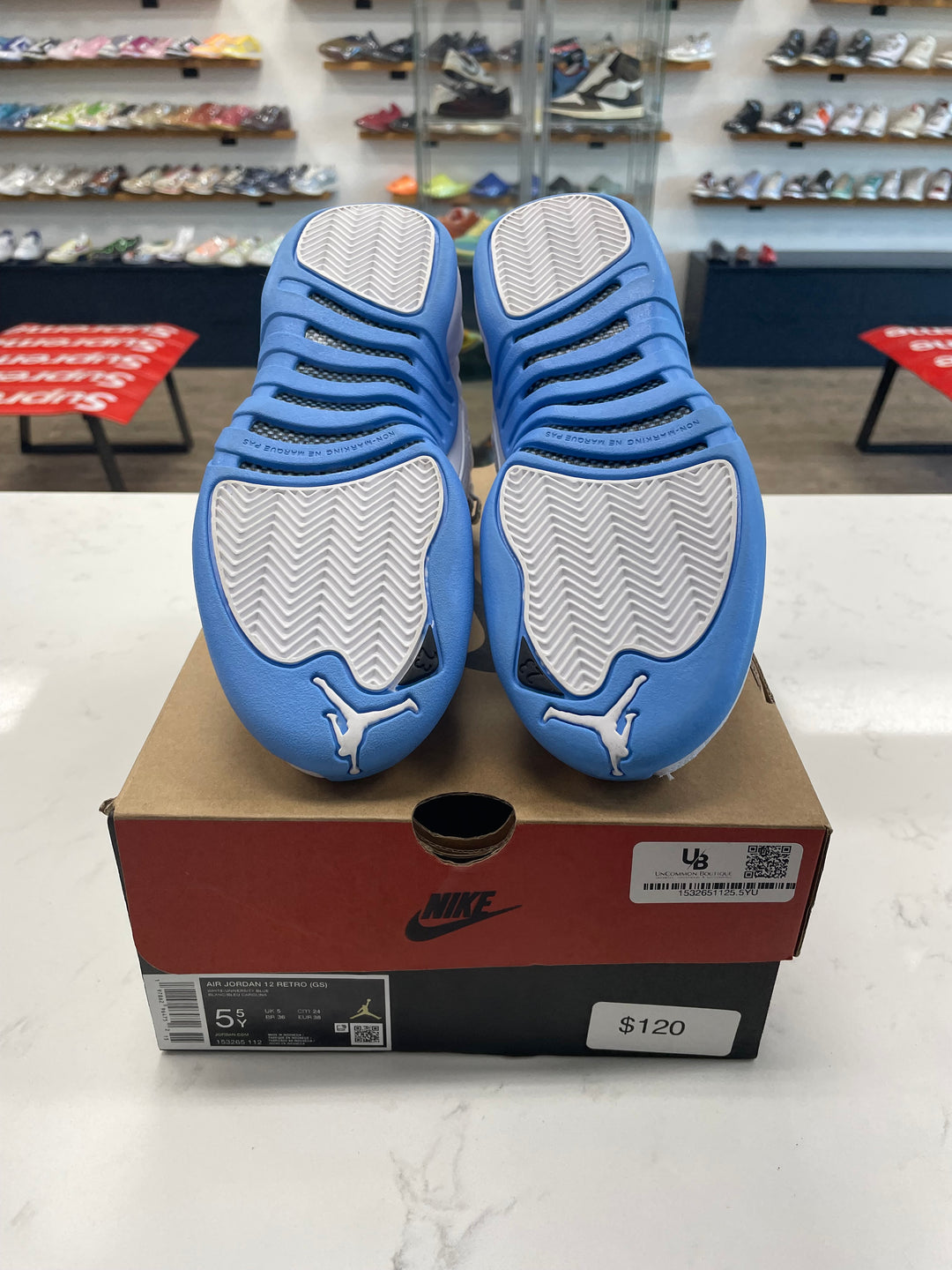 Jordan 12 Retro Melo (GS)- Worn