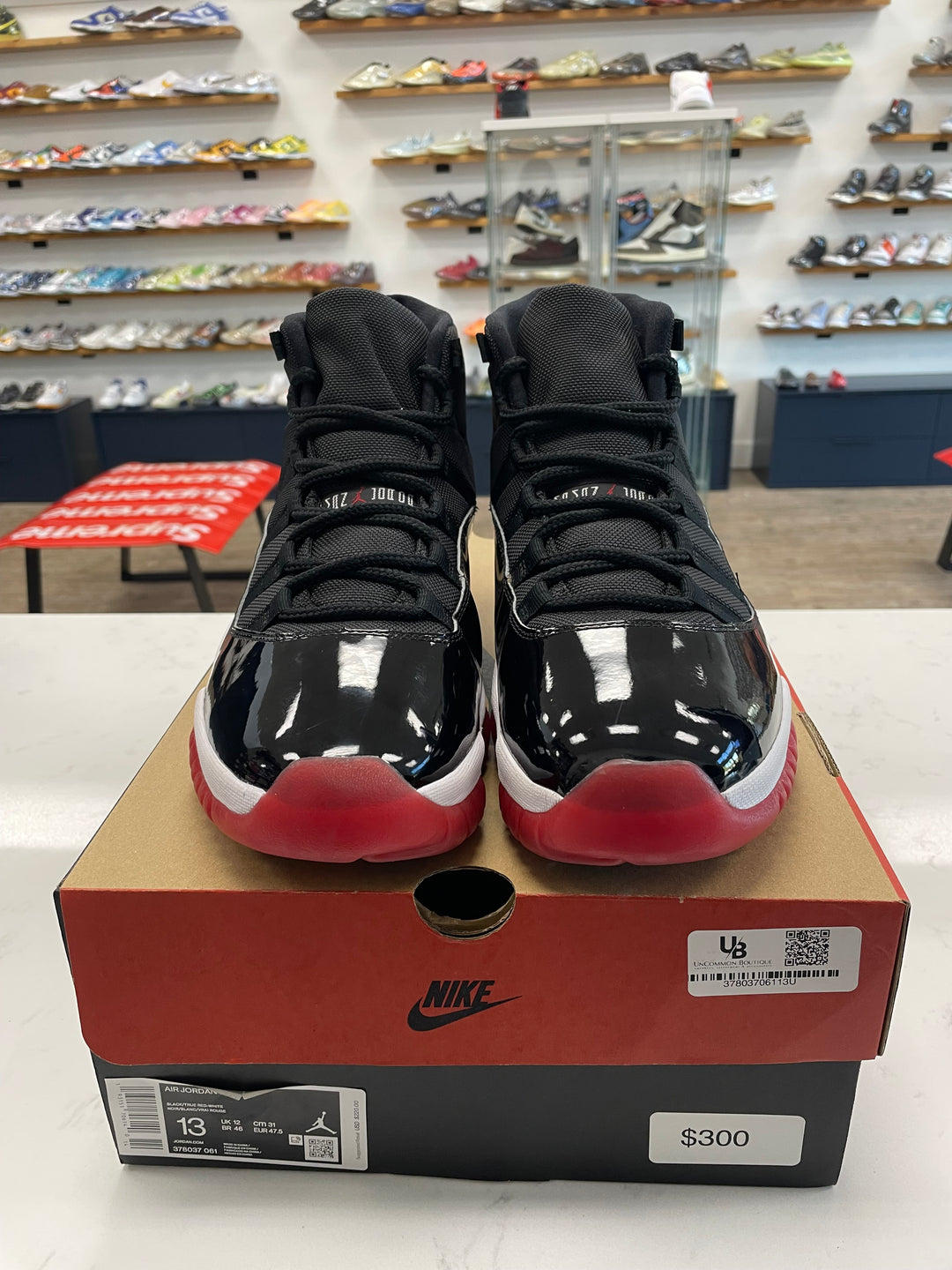 Jordan 11 Retro Playoffs Bred (2019)- Worn