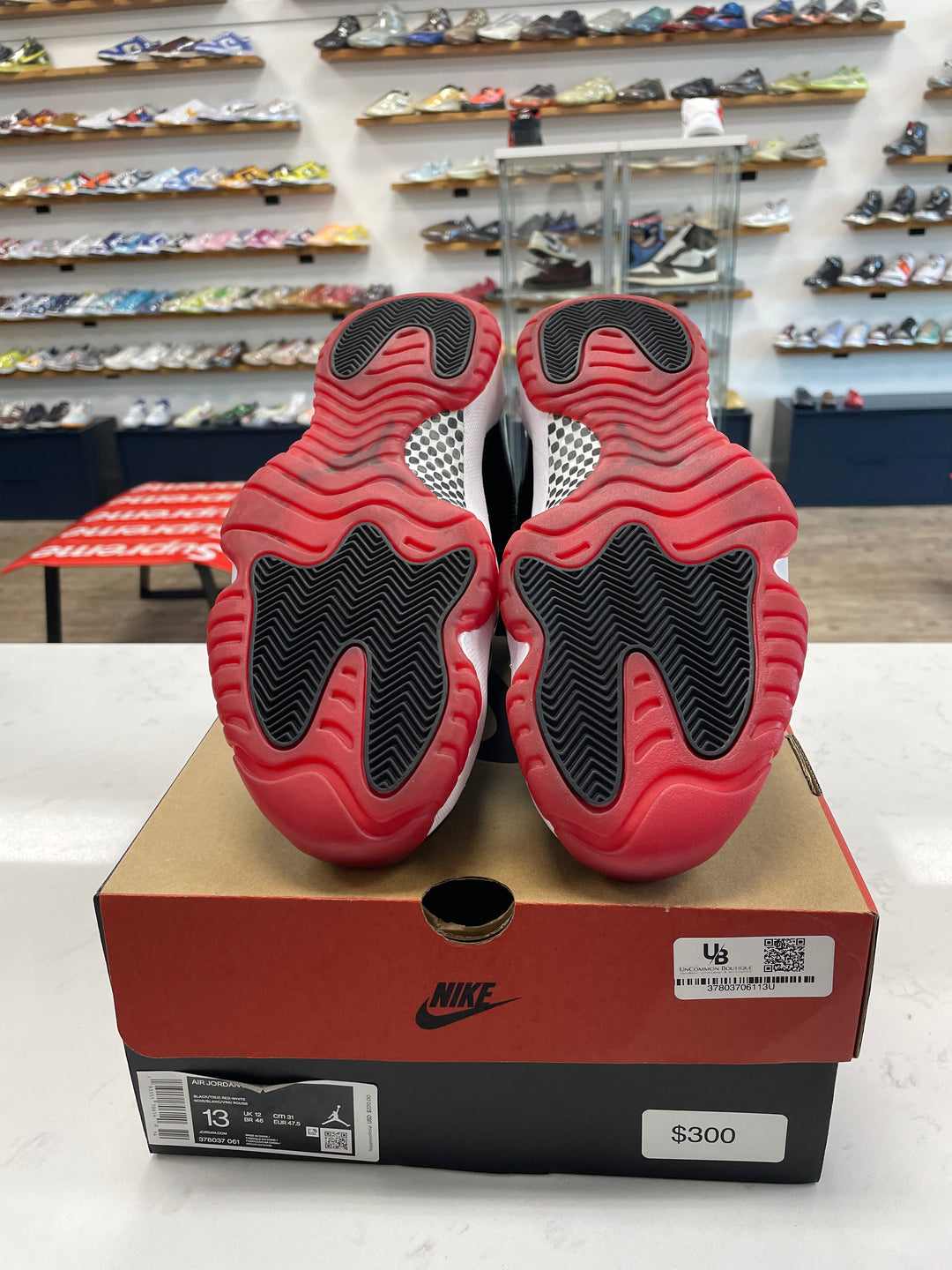 Jordan 11 Retro Playoffs Bred (2019)- Worn