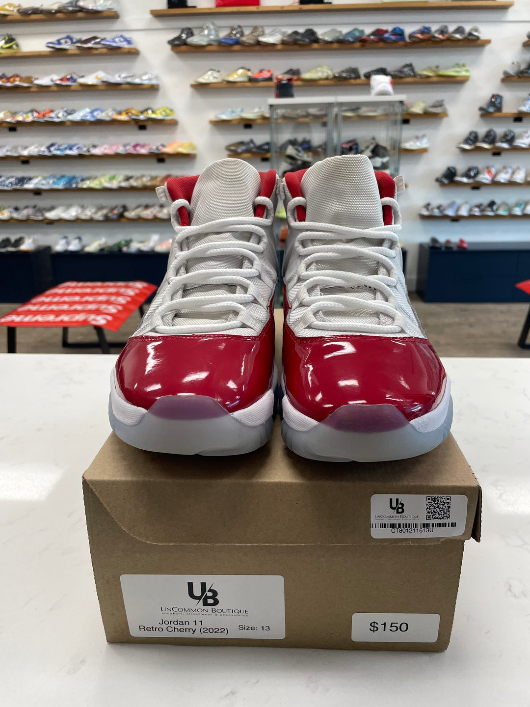 Jordan 11 Retro Cherry (2022)- Worn