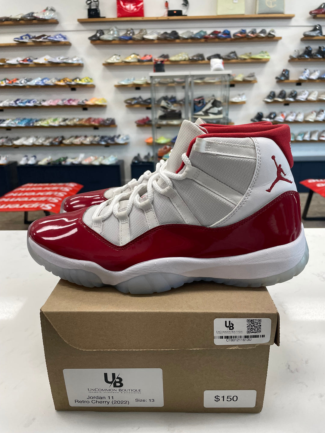 Jordan 11 Retro Cherry (2022)- Worn