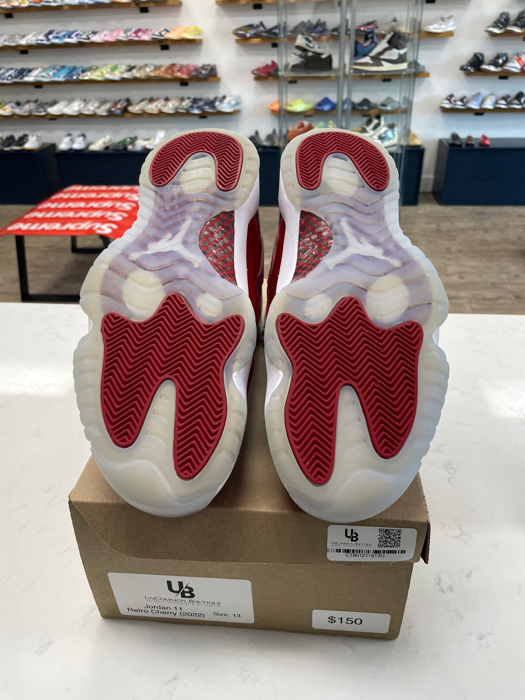Jordan 11 Retro Cherry (2022)- Worn