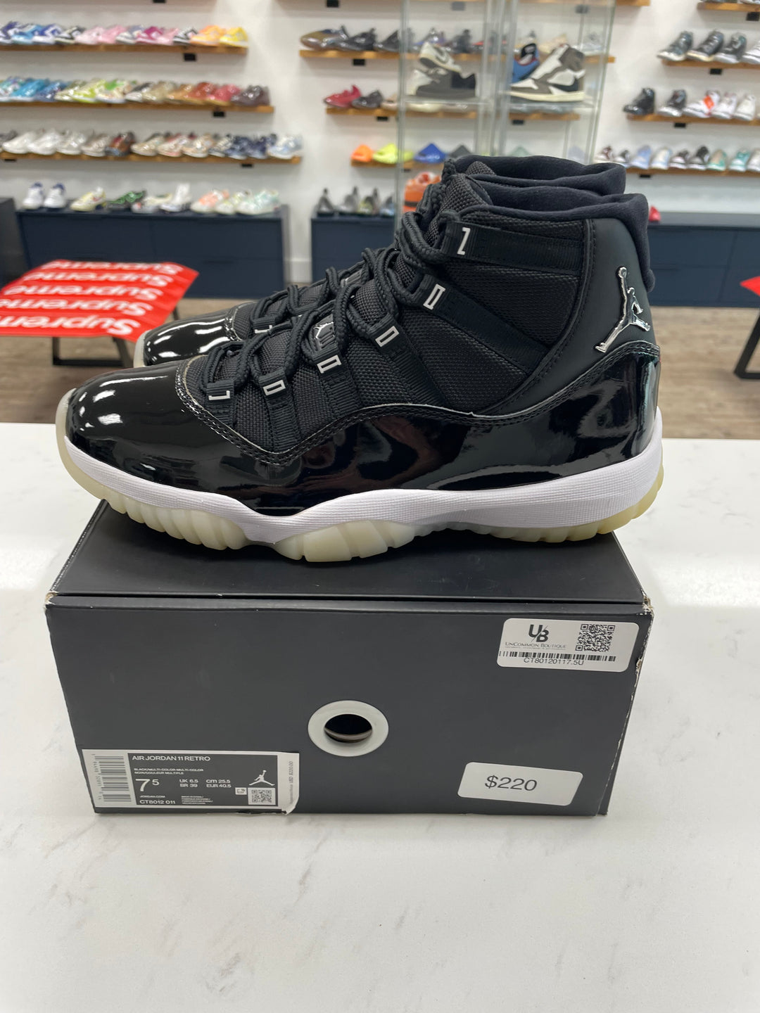 Jordan 11 Retro Jubilee 25th Anniversary- Worn