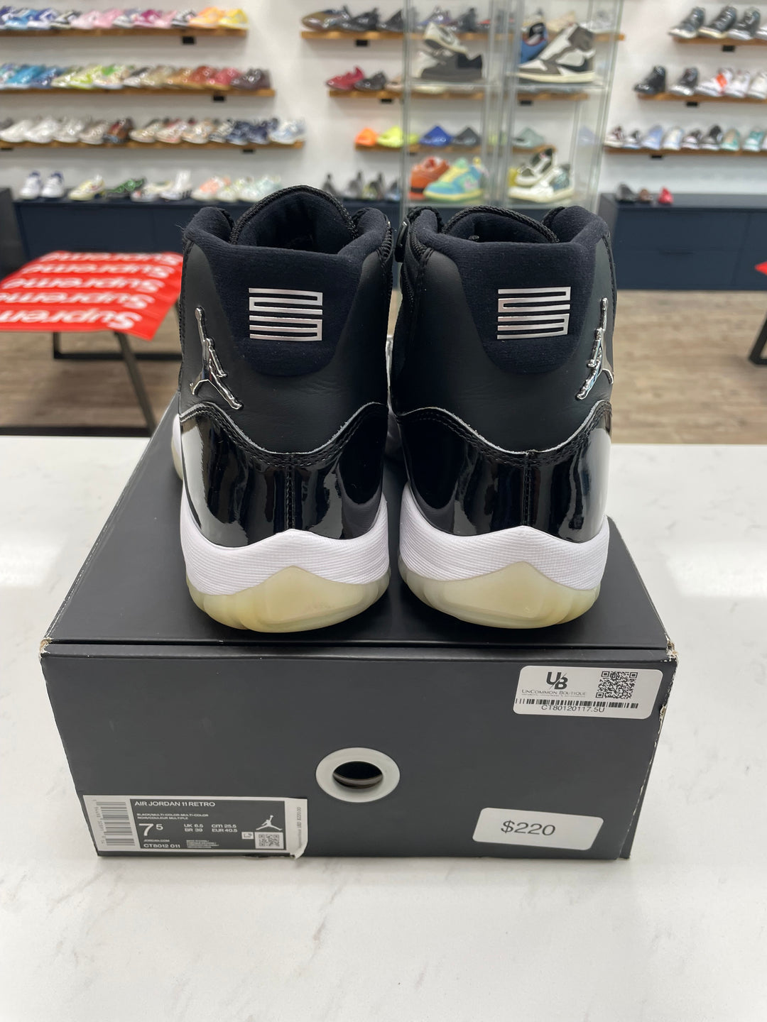 Jordan 11 Retro Jubilee 25th Anniversary- Worn