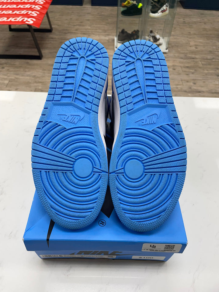 Jordan 1 Retro High OG UNC Toe - Worn