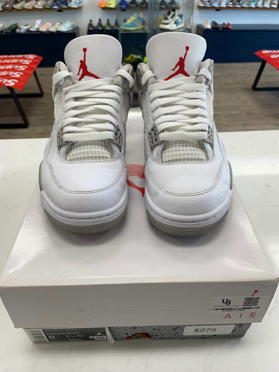 Jordan 4 Retro White Oreo (2021) - Worn