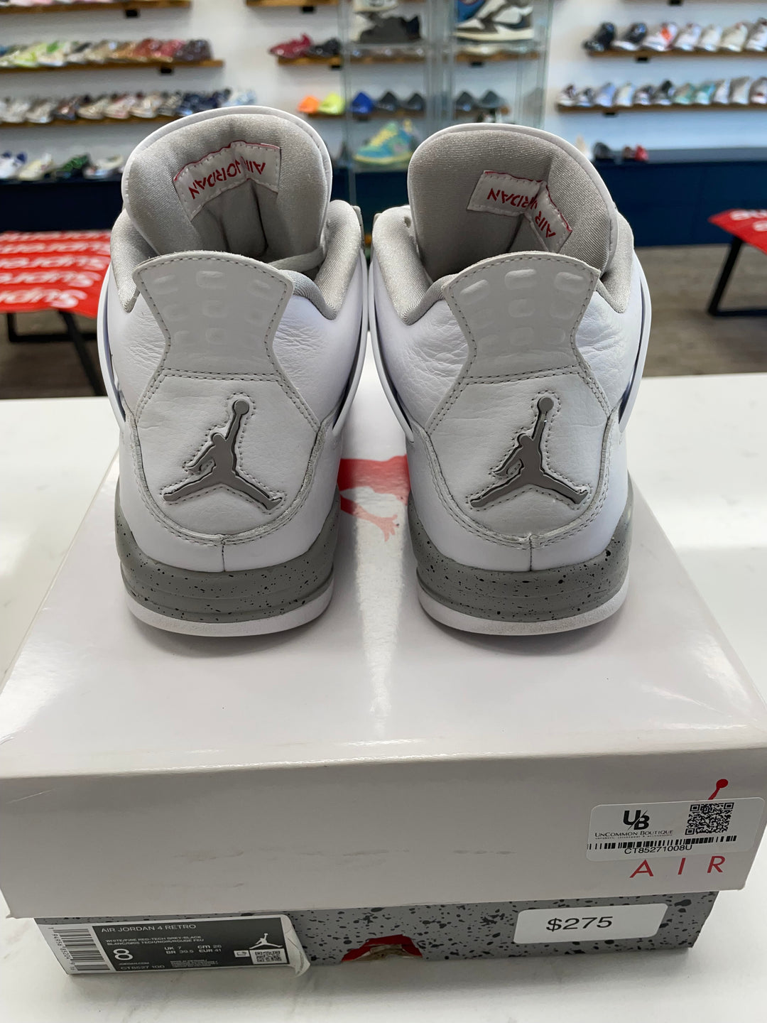 Jordan 4 Retro White Oreo (2021) - Worn