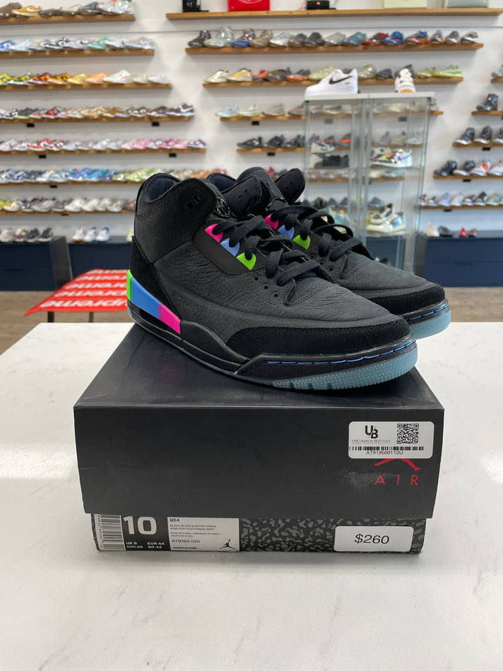 Jordan 3 Retro Quai 54 (2018)- Worn
