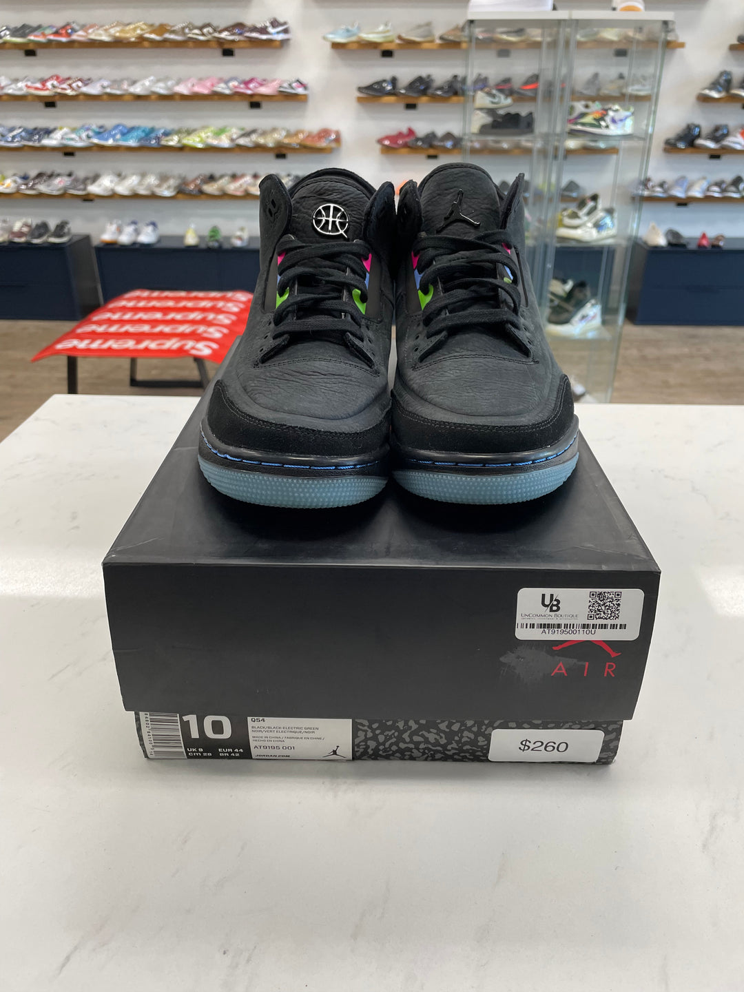 Jordan 3 Retro Quai 54 (2018)- Worn