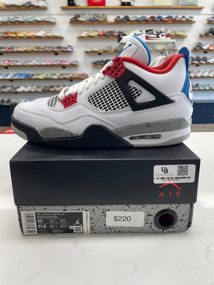 Jordan 4 Retro What The - Worn