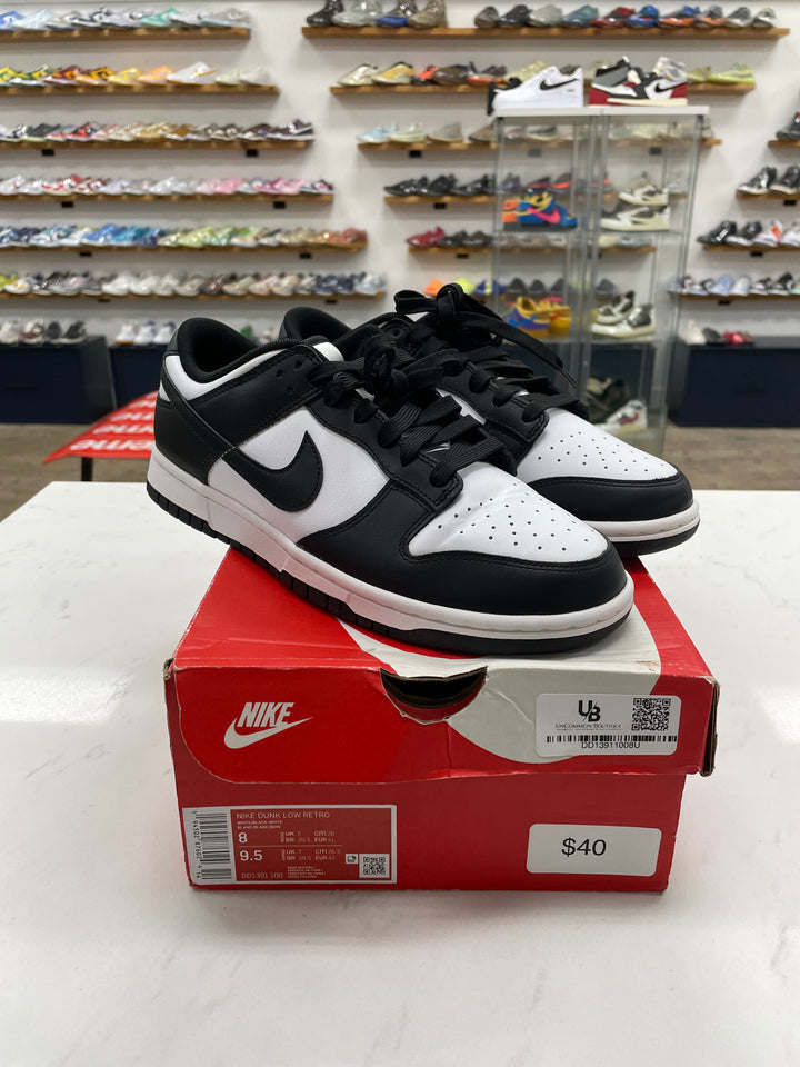 Nike Dunk Low Panda - Worn