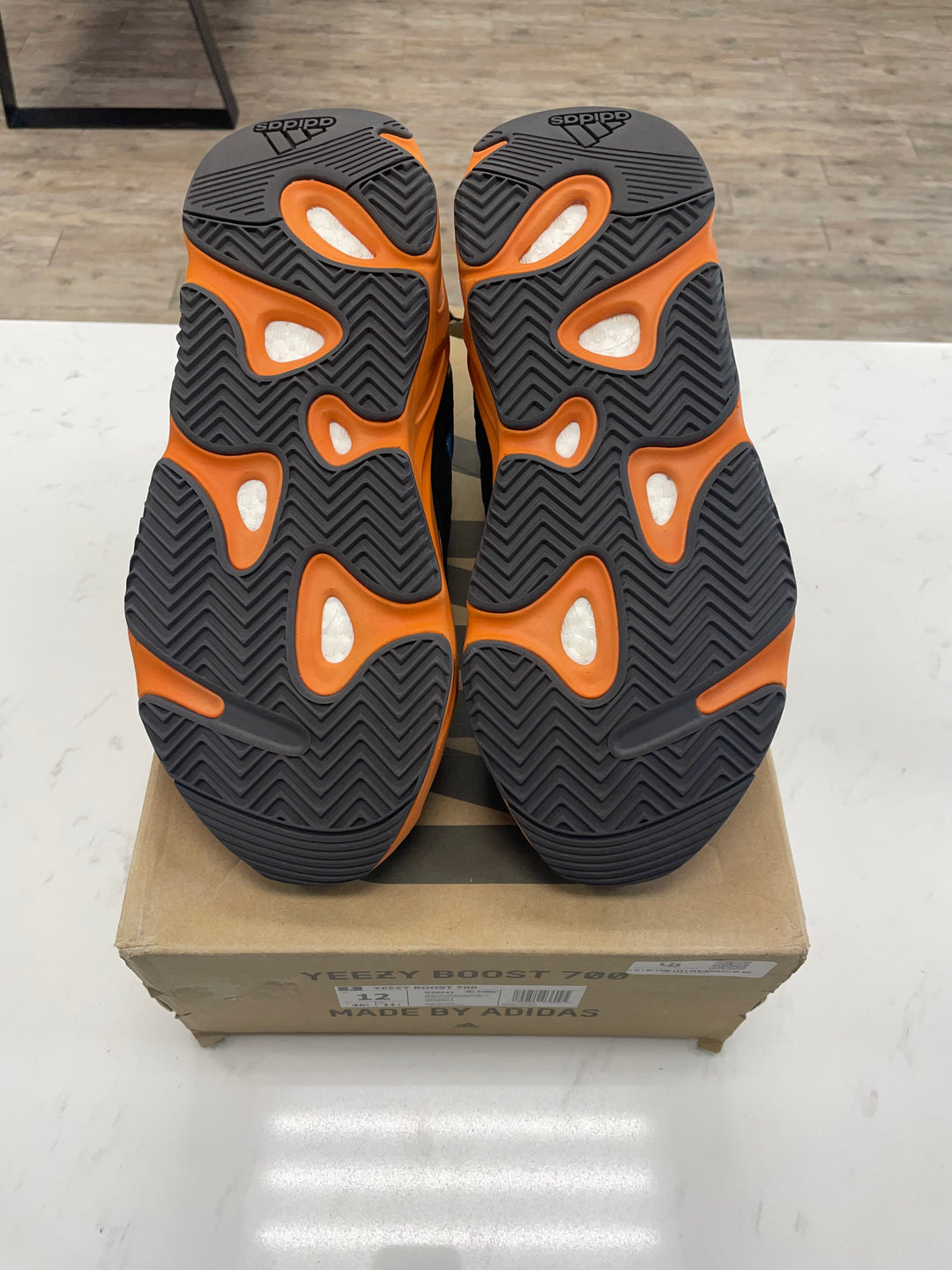 adidas Yeezy Boost 700 Bright Blue - Worn