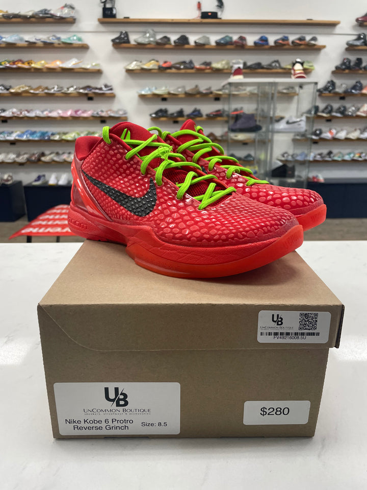 Nike Kobe 6 Protro Reverse Grinch - Worn