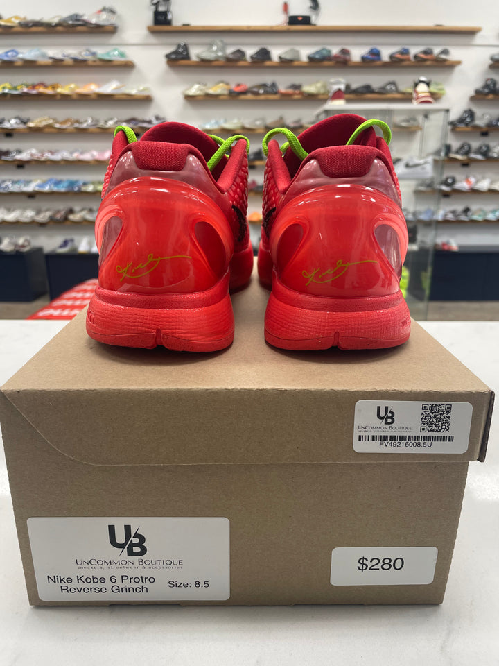 Nike Kobe 6 Protro Reverse Grinch - Worn