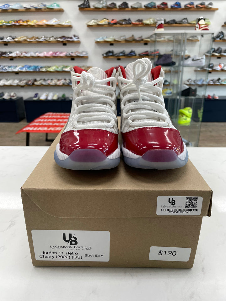 Jordan 11 Retro Cherry (2022) (GS) - Worn