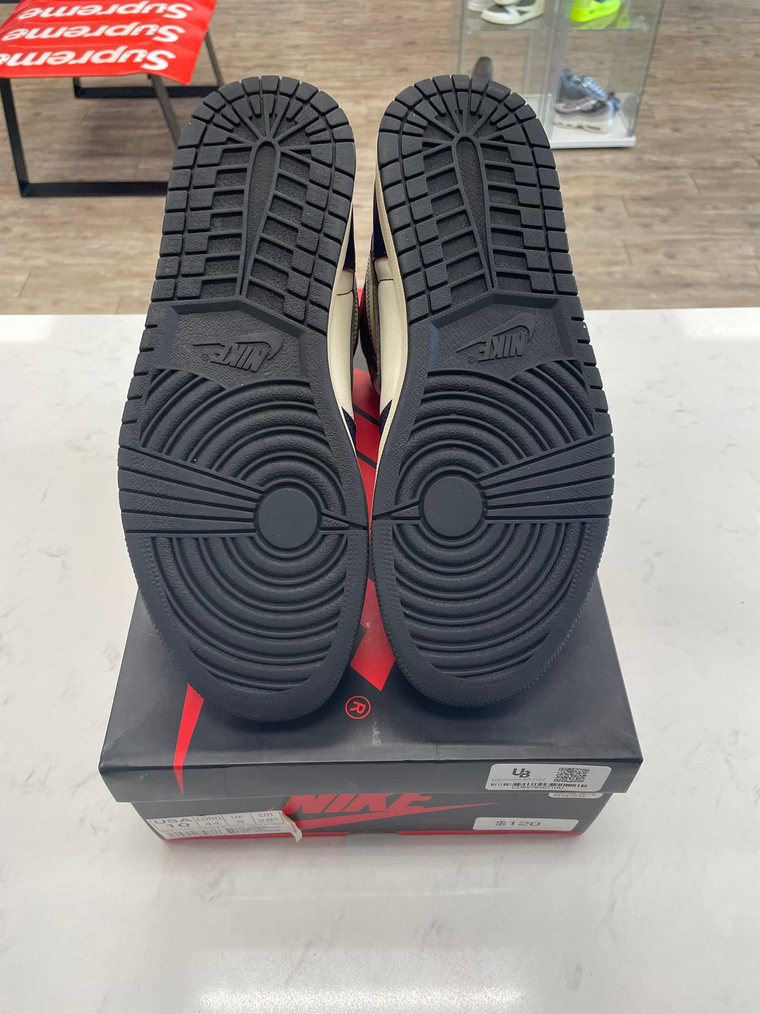 Jordan 1 Retro High OG Defiant SB LA to Chicago - Worn